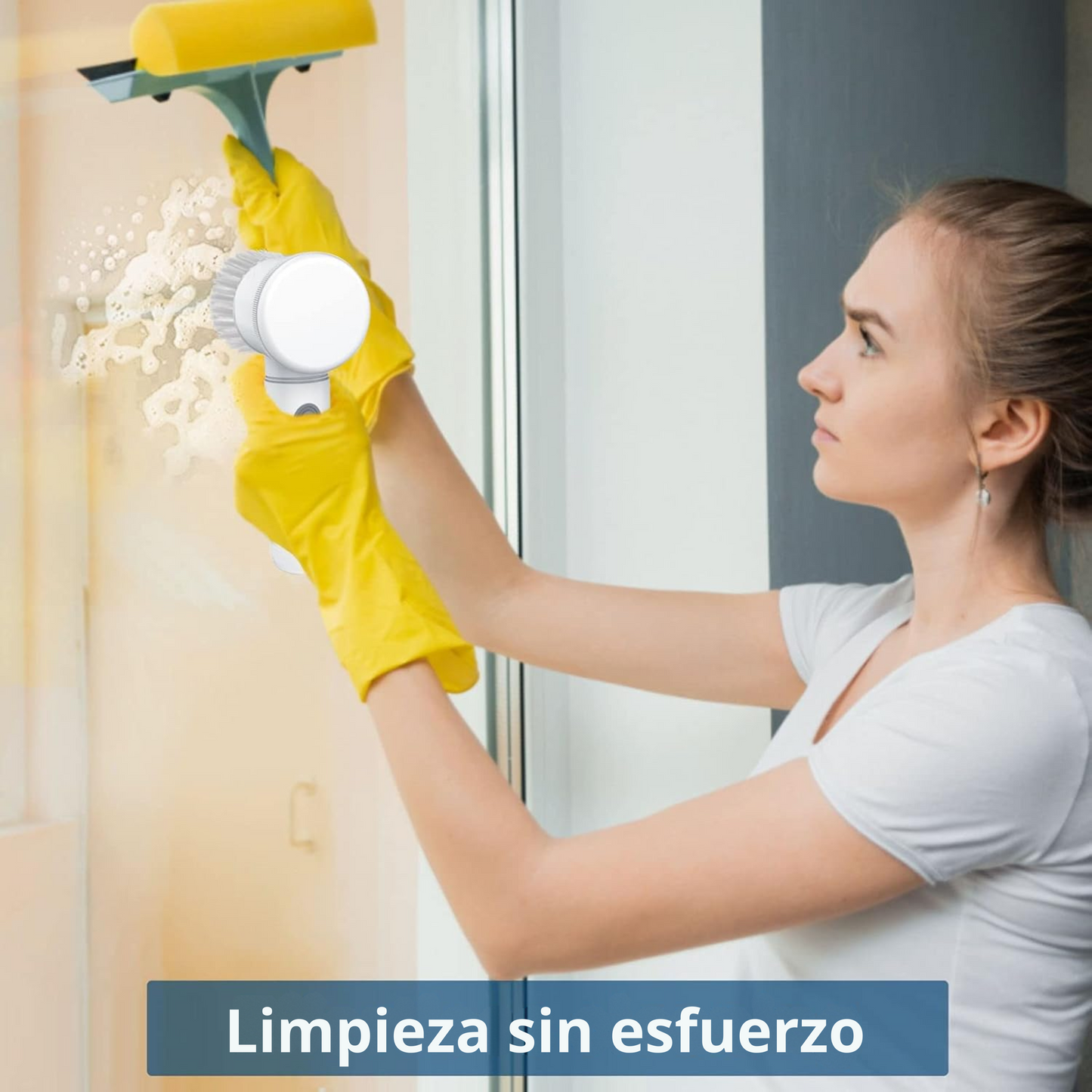 Cepillo De Limpieza Eléctrico Portatil